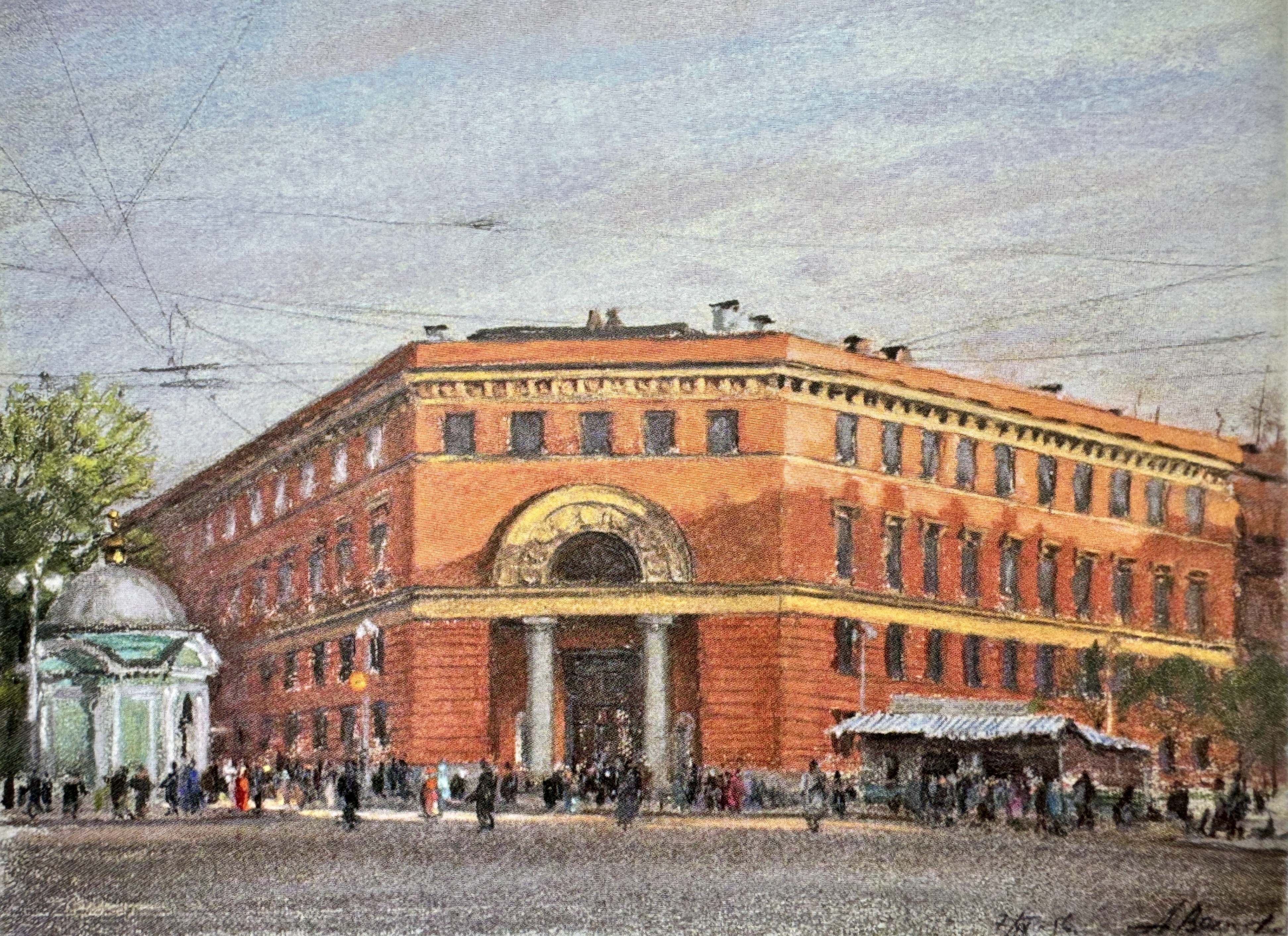 Васильев А. В. Станция метро «Владимирская»